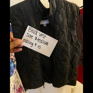 Black vest